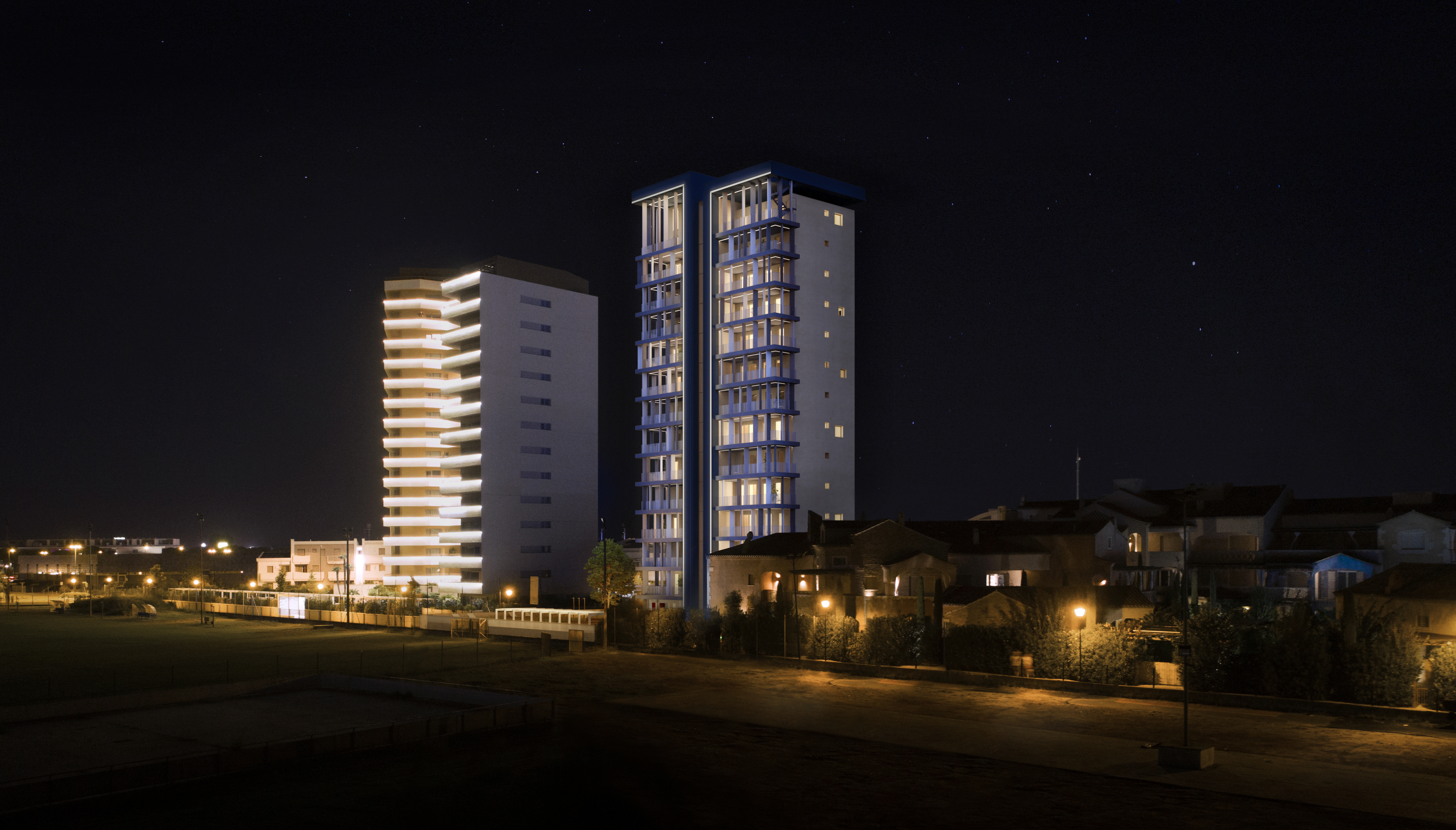 Demogo_CLT Tower_Night